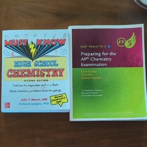 Must Know High School Chemistry & AP® Chemistry Prep Bundle - Yellow, Red, Green